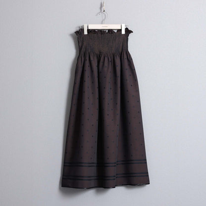5月中旬 F-SK-11「Tuckloom」Long skirt【全2色】