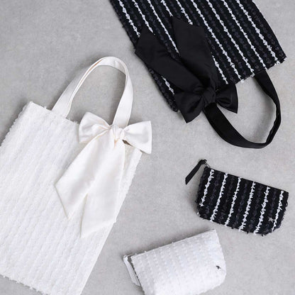 C-BG-101 Expected delivery mid to late June 『The Secret Garden』 Big tote BLACK