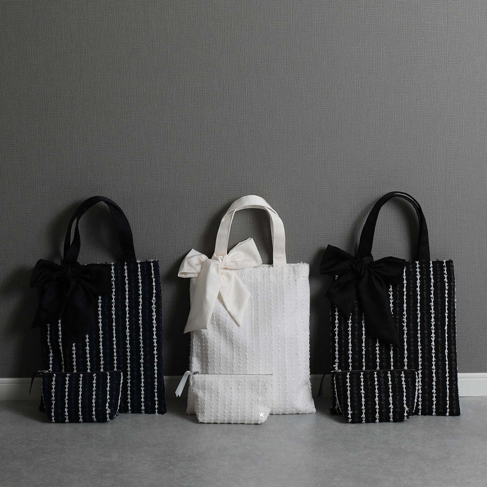C-BG-101 Expected delivery mid to late June 『The Secret Garden』 Big tote BLACK