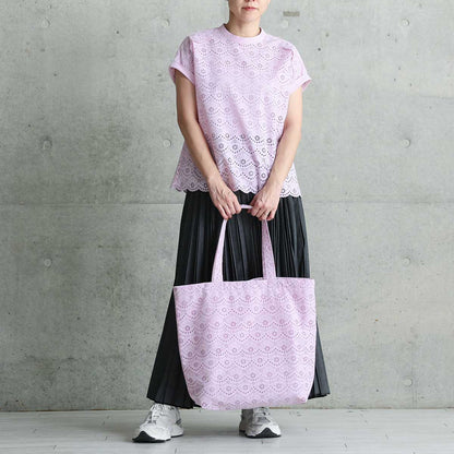 C-BG-101「The Secret Garden」Big tote LILAC