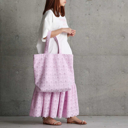 C-BG-101「The Secret Garden」Big tote LILAC