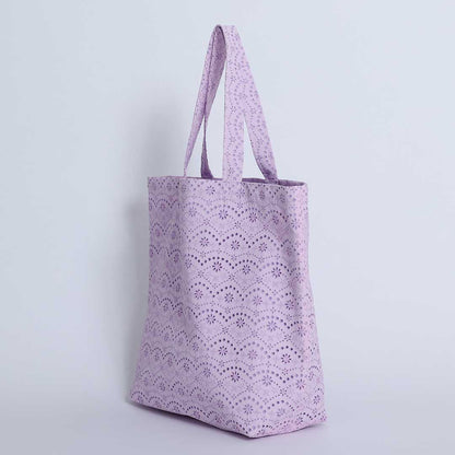 C-BG-101「The Secret Garden」Big tote LILAC