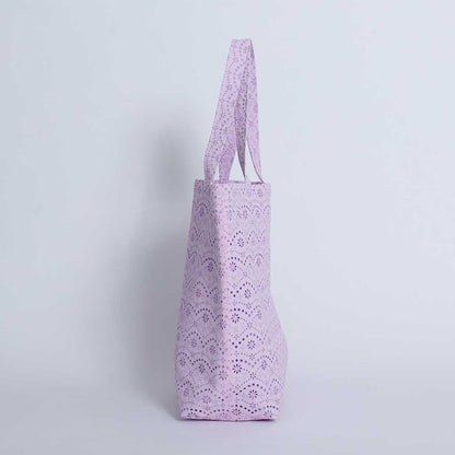 C-BG-101「The Secret Garden」Big tote LILAC