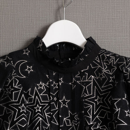 C-BL-76「Blanche」Stand collar blouse