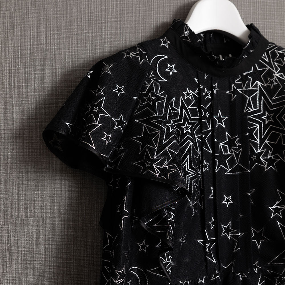 C-BL-76「Blanche」Stand collar blouse