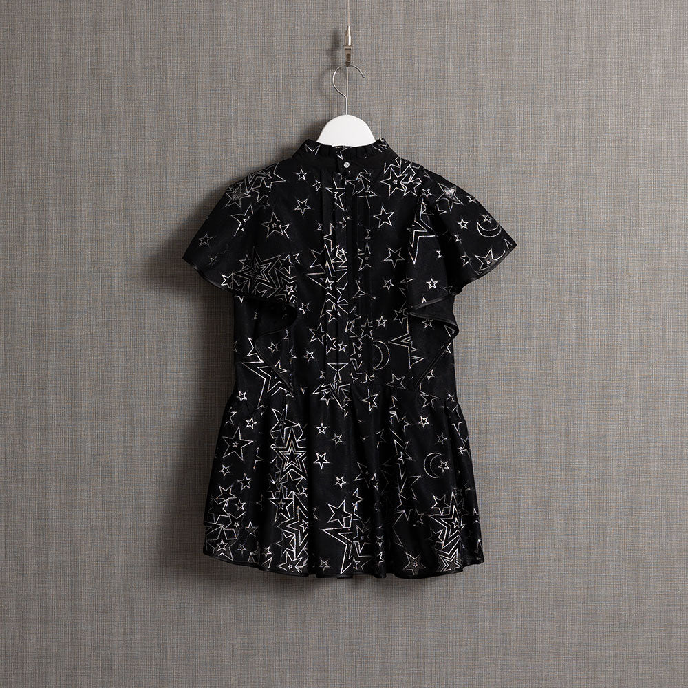 C-BL-76「Blanche」Stand collar blouse