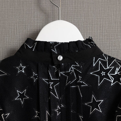 C-BL-76「Blanche」Stand collar blouse