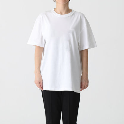 C-PT-54 “Mary jacquard” Easy pants BLACK×ECRU