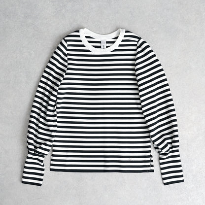 C-KN-33A「Earring cuffs knit」Crew-neck knit【全4色】