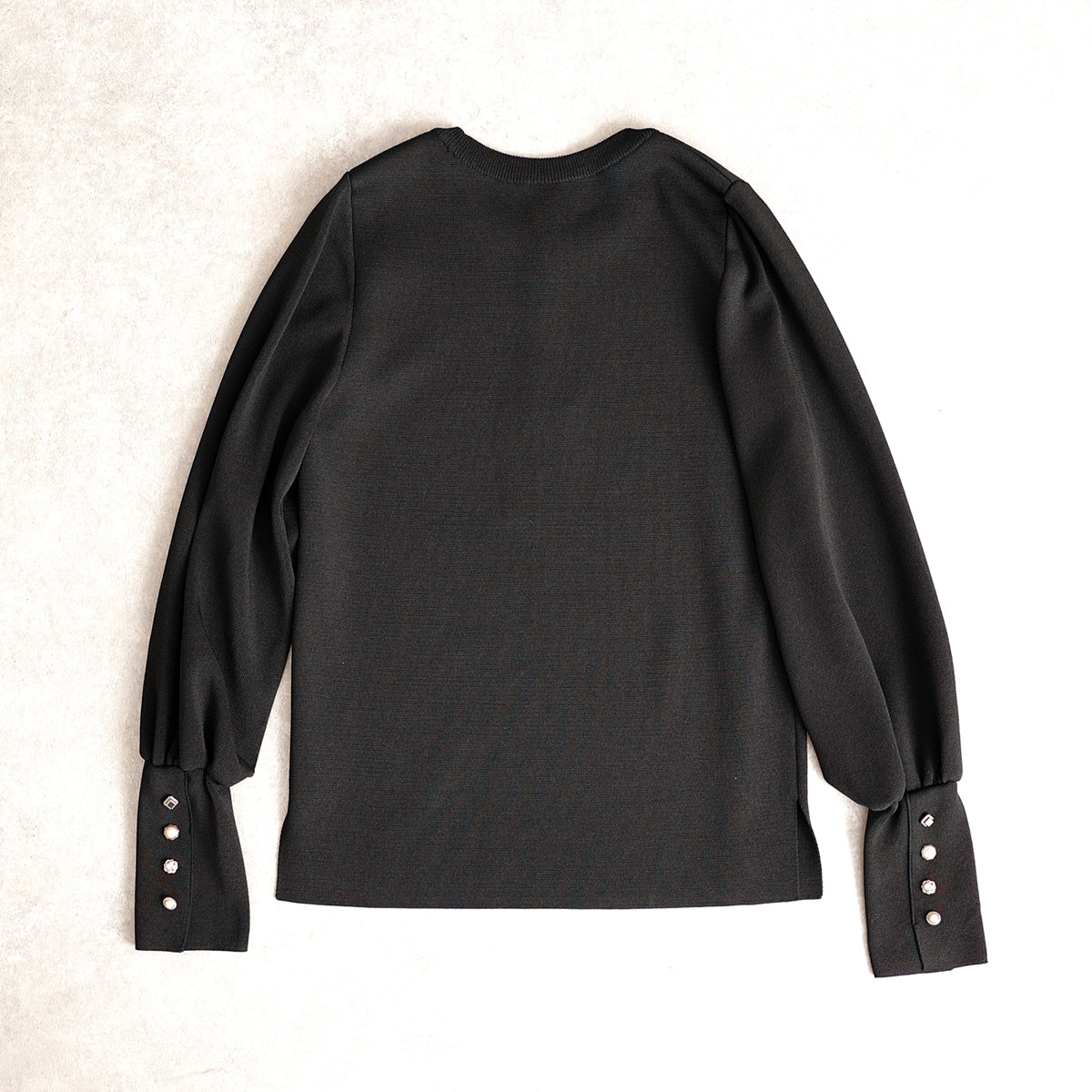C-KN-33A「Earring cuffs knit」Crew-neck knit【全4色】