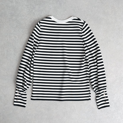 C-KN-33A「Earring cuffs knit」Crew-neck knit【全4色】