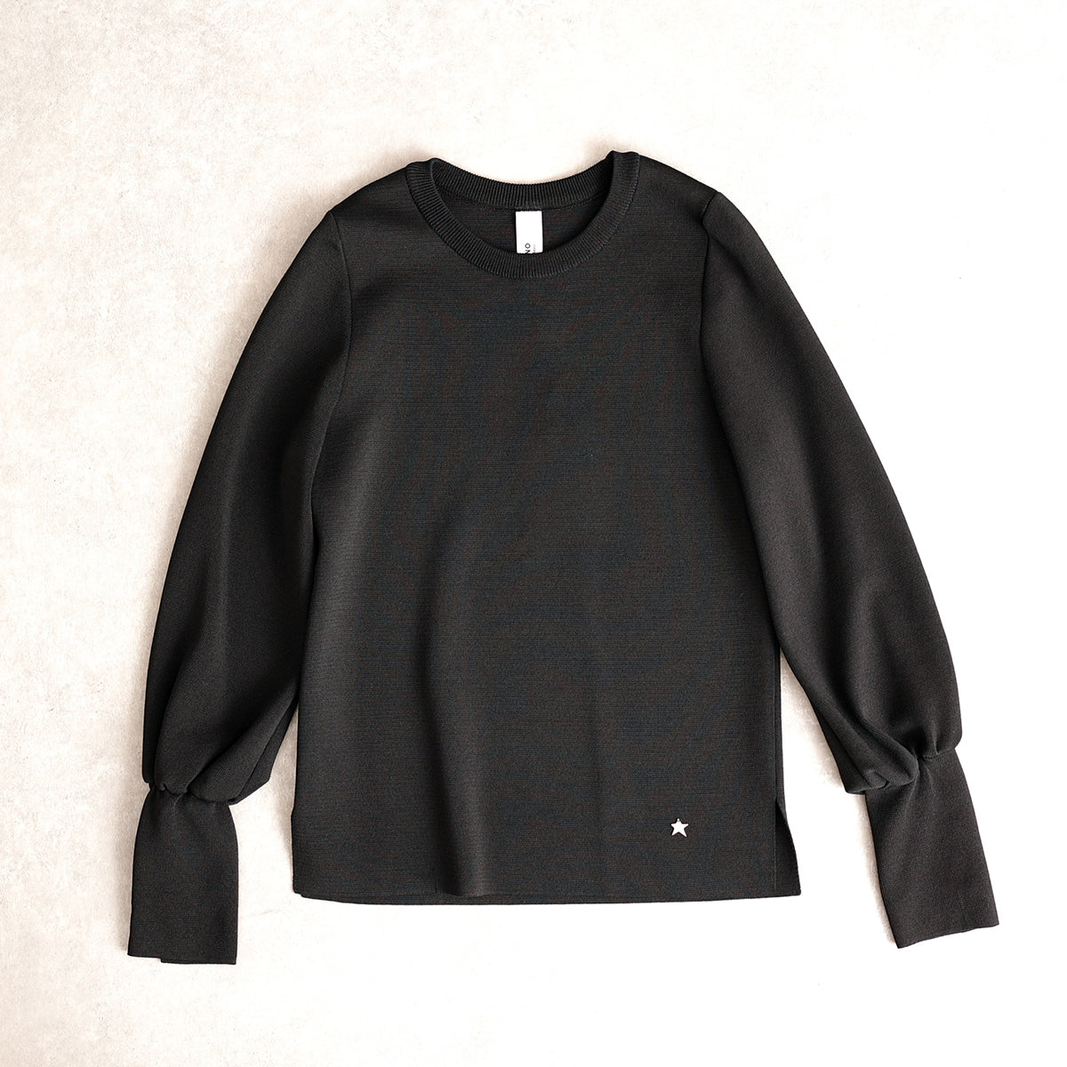 C-KN-33A「Earring cuffs knit」Crew-neck knit【全4色】