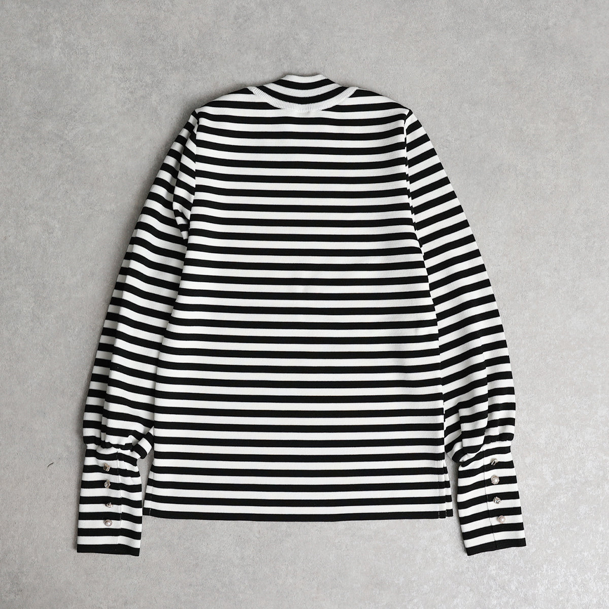 C-KN-33B「Earring cuffs knit」High-neck knit【全5色】