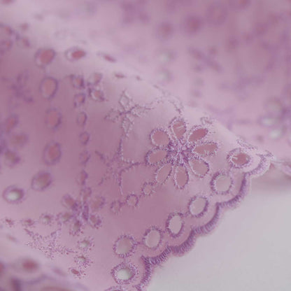C-OP-68「The Secret Garden」Tiered long dress LILAC