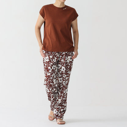 C-PT-42「Hachidori」 Easy pants BROWN