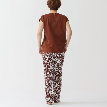 C-PT-42「Hachidori」 Easy pants BROWN