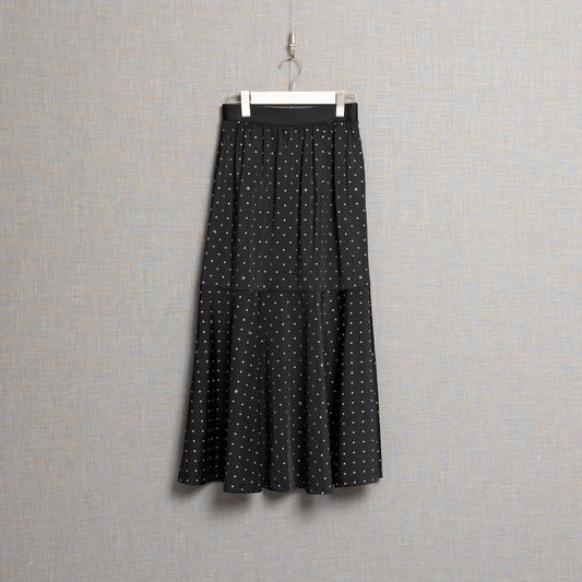 C-SK-121「Stella dot jersey」Mermaid skirt BLACK