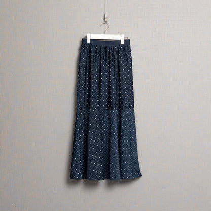 C-SK-121「Stella dot jersey」Mermaid skirt NAVY