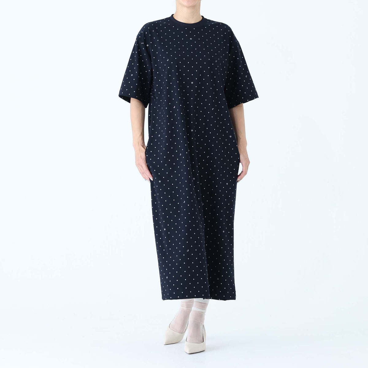 2027SS【4月末〜5月上旬お届け予定】 F-DR-10『Stella dot』Straight dress【全3色】