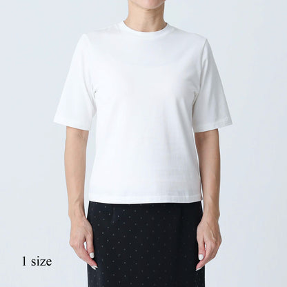F-CS-08「Snowmelt knit」The standard tee NAVYチャームなし