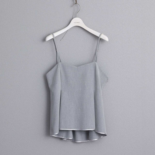 8月下旬~9月上旬お届け予定 F-BL-01 「Function worsted」Camisole blouse