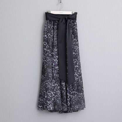 C-BL-83 Robin flower blouse WHITE
