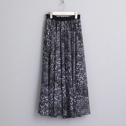 C-BL-83 Robin flower blouse WHITE
