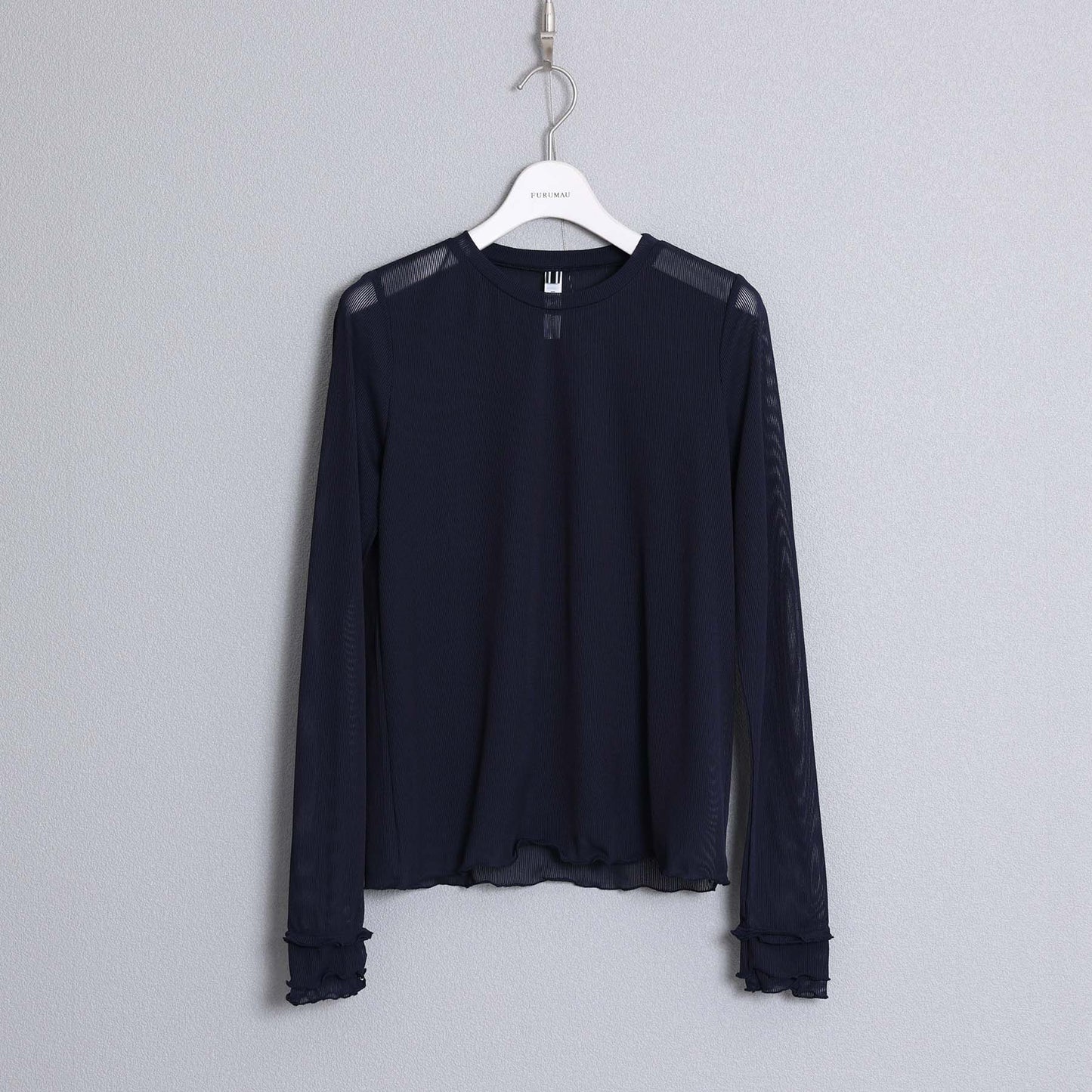 C-BL-83 Robin flower blouse WHITE