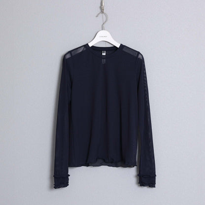 C-BL-83 Robin flower blouse WHITE