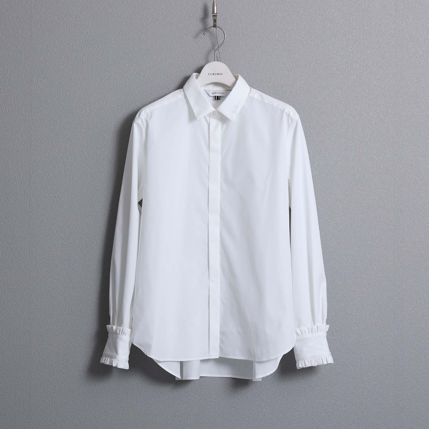 C-BL-83 知更鸟花衬衫 白色