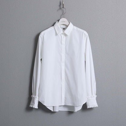 C-BL-83 知更鸟花衬衫 白色