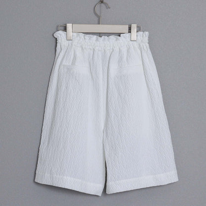 C-BL-83 Robin flower blouse WHITE