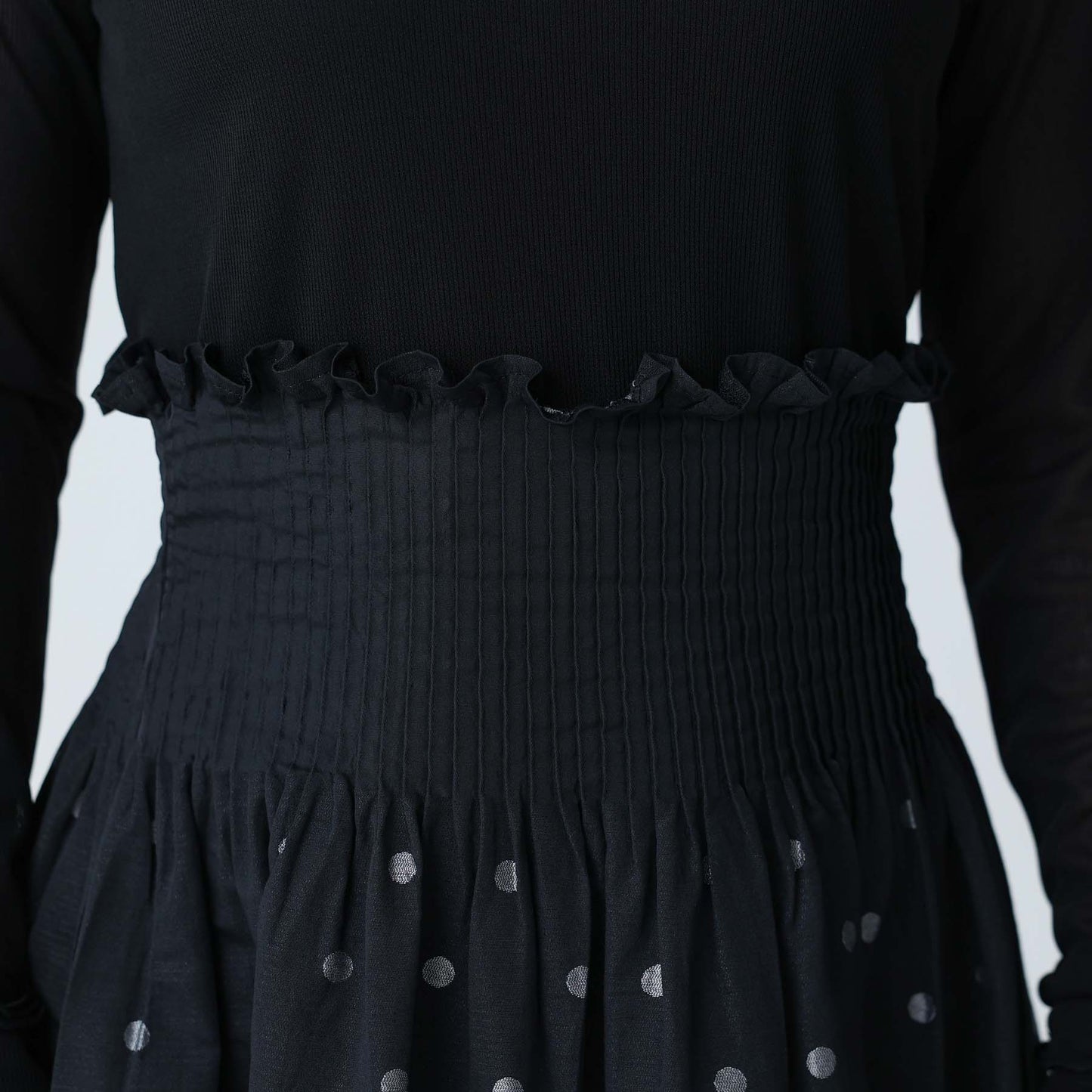 5月中旬 F-SK-11「Tuckloom」Long skirt【全2色】