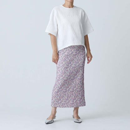 C-BL-83 知更鸟花衬衫 白色