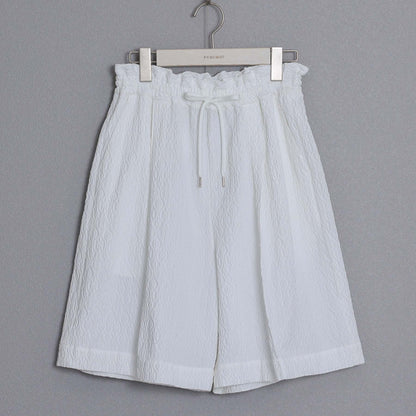 C-BL-83 Robin flower blouse WHITE