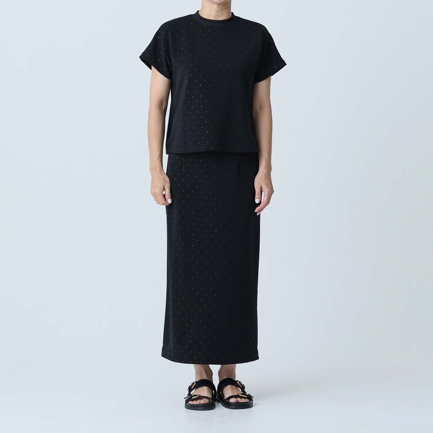 C-BL-83 Robin flower blouse WHITE