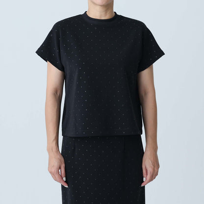 C-BL-83 Robin flower blouse WHITE