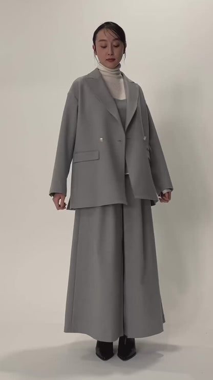 9月下旬~10月上旬お届け予定 F-JK-05 「Function worsted」Relax tailored jacket