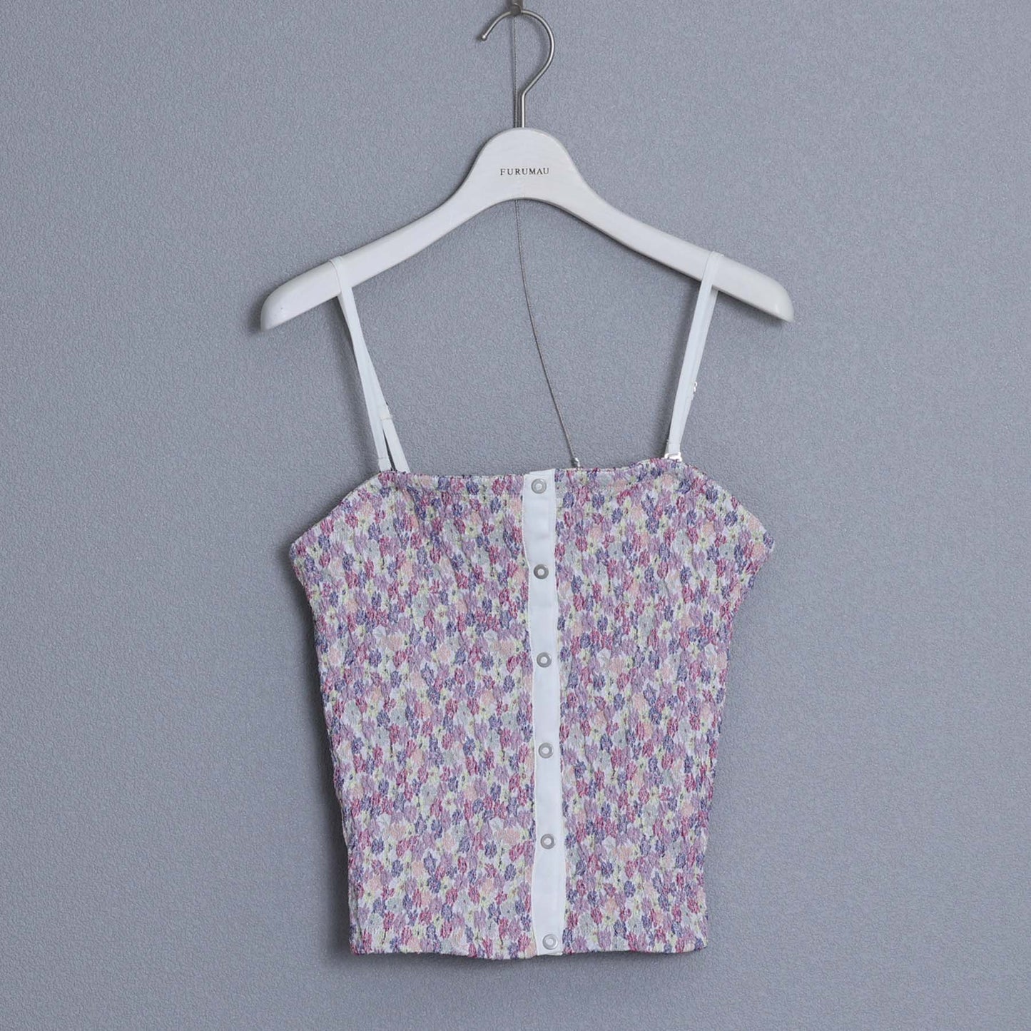 F-BL-04「Fortuna」Bustier WHITE MULTI